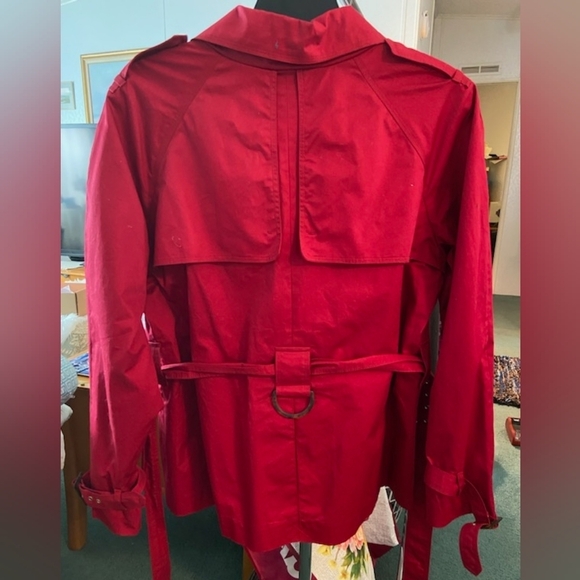 Red Rain Jacket - Picture 3 of 9